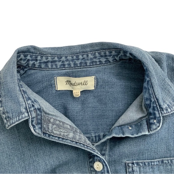 Madewell Chambray Button Down Shirt - Picture 4 of 5